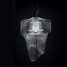 Aria transparent Lampada a sospensione Slamp - Agof Store Aria transparent Lampada a sospensione Slamp - Agof Store
