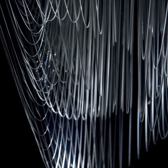 Slamp Aria transparent pendant lamp - Agof Store