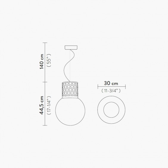Atmosfera Lampada a sospensione Slamp - Agof Store