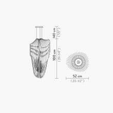 Slamp Avia M pendant lamp - Agof Store Slamp Avia M pendant lamp - Agof Store