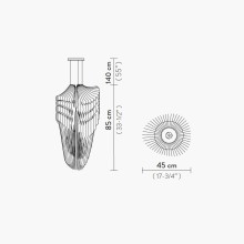 Avia S Lampada a sospensione Slamp - Agof Store Avia S Lampada a sospensione Slamp - Agof Store