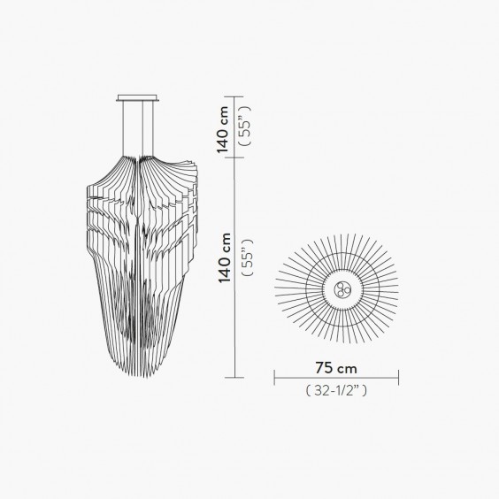 Slamp Avia XL Pendelleuchte - Agof Store