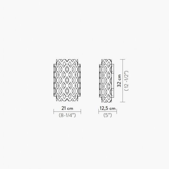 Slamp Charlotte wall lamp - Agof Store