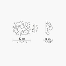 Slamp Clizia wall lamp - Agof Store Slamp Clizia wall lamp - Agof Store