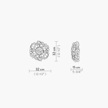 Clizia Lampada da parete soffitto Slamp - Agof Store Clizia Lampada da parete soffitto Slamp - Agof Store