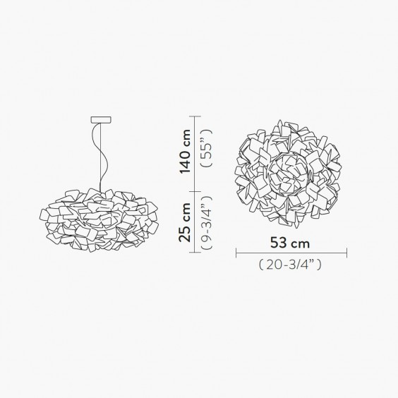 Slamp Clizia Pendelleuchte - Agof Store