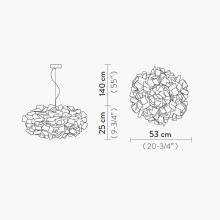 Slamp Clizia pendant lamp - Agof Store Slamp Clizia pendant lamp - Agof Store
