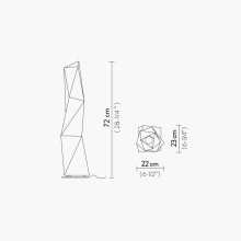 Slamp Diamond Stehleuchte - Agof Store Slamp Diamond Stehleuchte - Agof Store