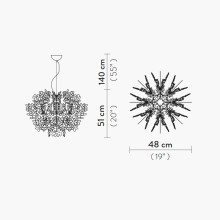 Slamp Fiorella pendant lamp - Agof Store