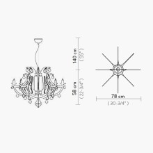 Slamp Ginetta pendant lamp - Agof Store Slamp Ginetta pendant lamp - Agof Store