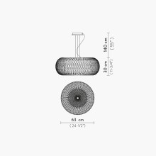 Kalatos Lampada a sospensione Slamp - Agof Store Kalatos Lampada a sospensione Slamp - Agof Store