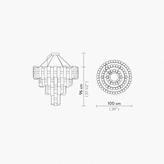 Slamp La Lollona pendant lamp - Agof Store