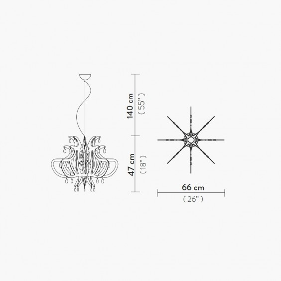 Slamp Lillibet Pendelleuchte - Agof Store
