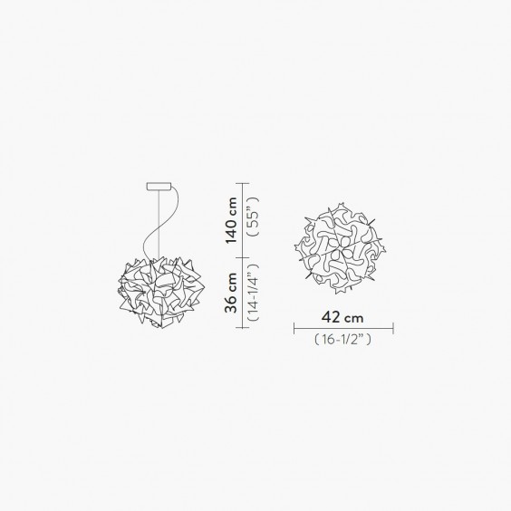 Slamp Veli pendant lamp - Agof Store