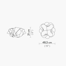 Fabula Lampada da parete soffitto Slamp - Agof Store