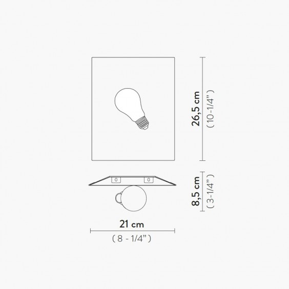 Slamp Idea wall lamp - Agof Store