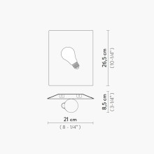 Idea Lampada da parete Slamp - Agof Store Idea Lampada da parete Slamp - Agof Store