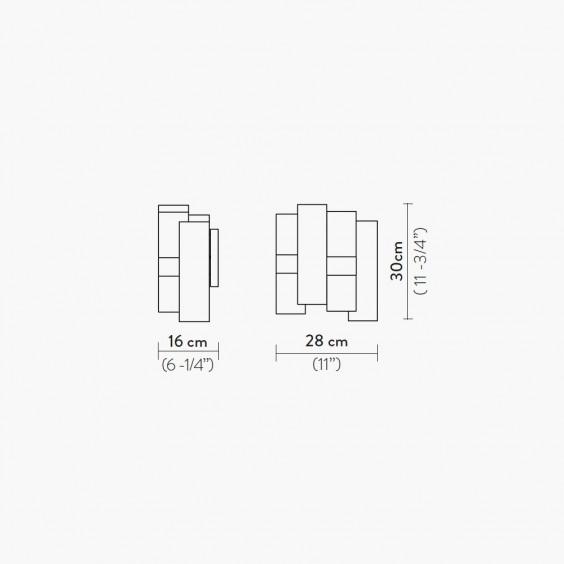 Slamp La Lollo wall lamp - Agof Store