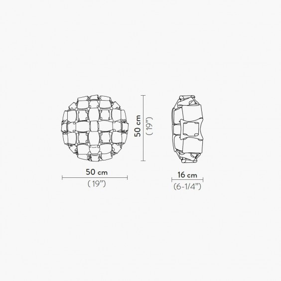 Slamp Mida wall ceiling lamp - Agof Store