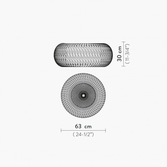 Slamp Kalatos wall ceiling lamp - Agof Store