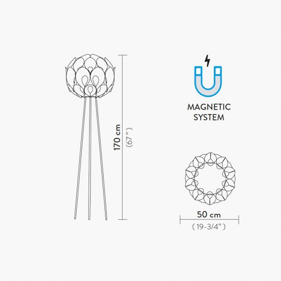 Slamp Flora floor lamp - Agof Store