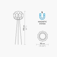 Slamp Flora floor lamp - Agof Store