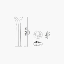 Las Palmas Lampada da terra Slamp - Agof Store