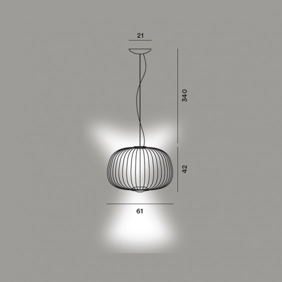 Spokes 3 MyLight Lampada a sospensione Foscarini - Agof Store