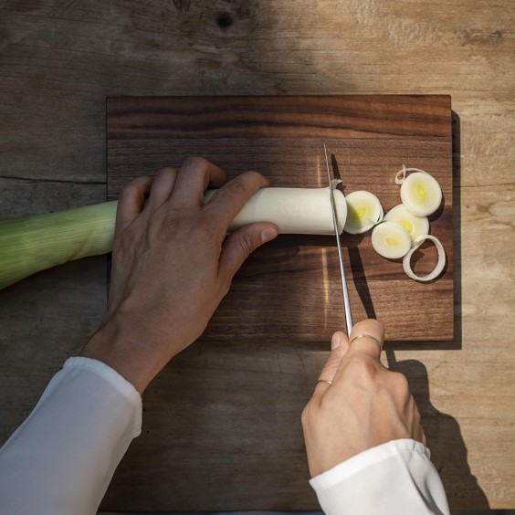 KnIndustrie Kn Book Cutting Board Nut | Agof Store