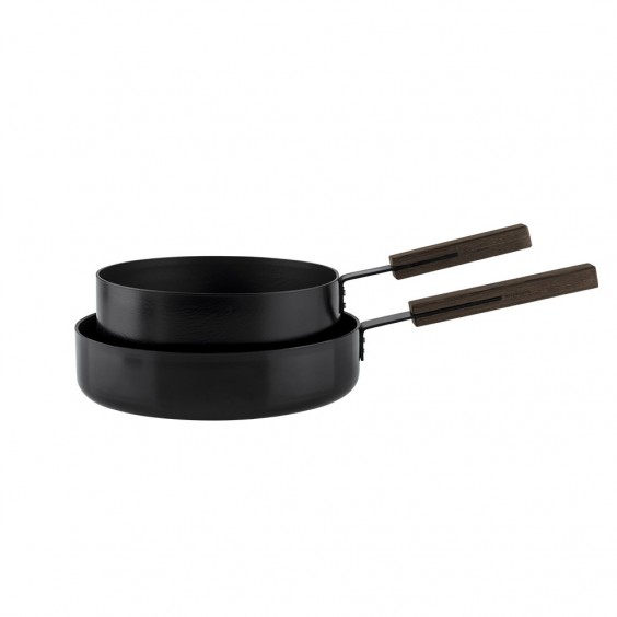 KnIndustrie Black Saltapasta Wok | Agof Store