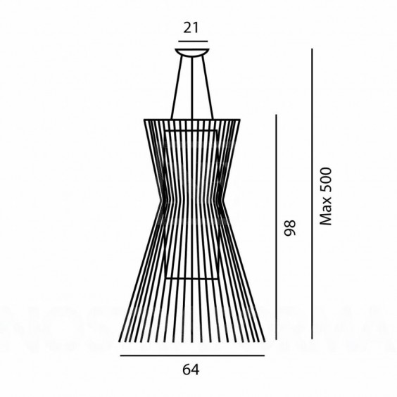 Allegro Vivace Lampada a sospensione Foscarini - Agof Store