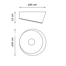 Foscarini Lumiere XXL Wand- Deckenleuchte - Agof Store Foscarini Lumiere XXL Wand- Deckenleuchte - Agof Store